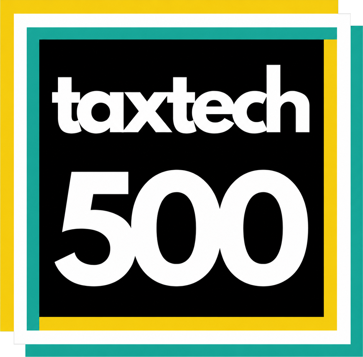 TaxTech 500 recognition badge